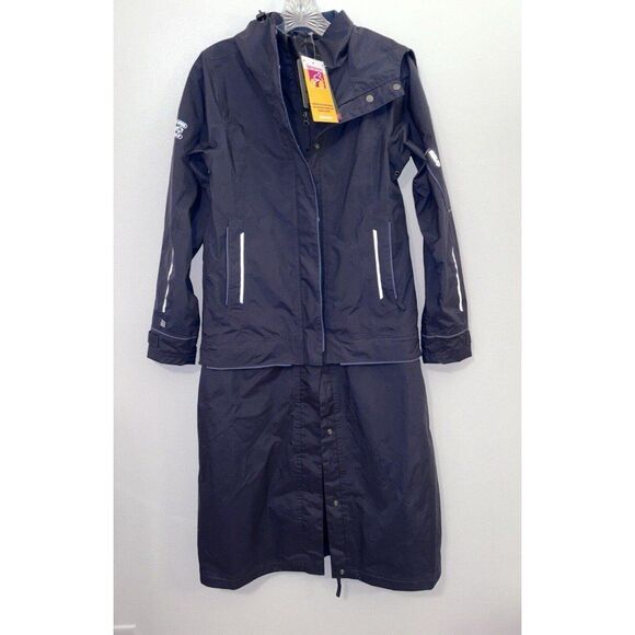 Agu Limited Edition Outerwear Convertible Raincoat Blue XS - Picture 3 of 12